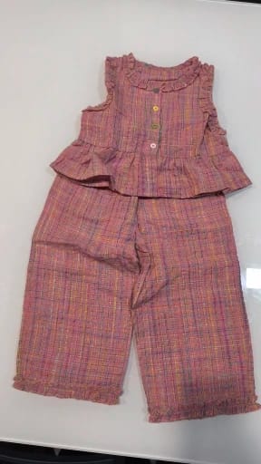 Customer photo review of Flare Top and Loose Pants Set