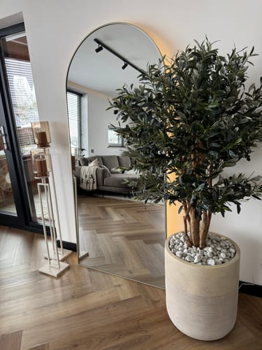 Customer photo review of Kunst Olijfboom 120cm Deluxe