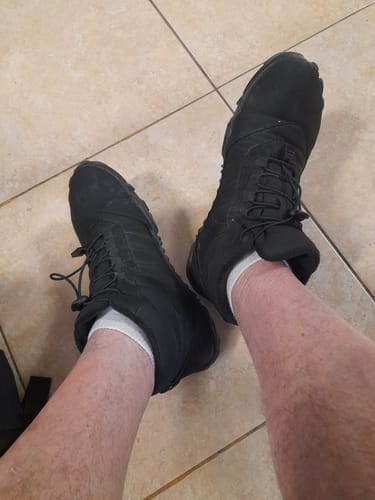 Customer photo review of Kasdava Pro -  Non-slip & Water-resistant Winter Barefoot Shoe (Men)