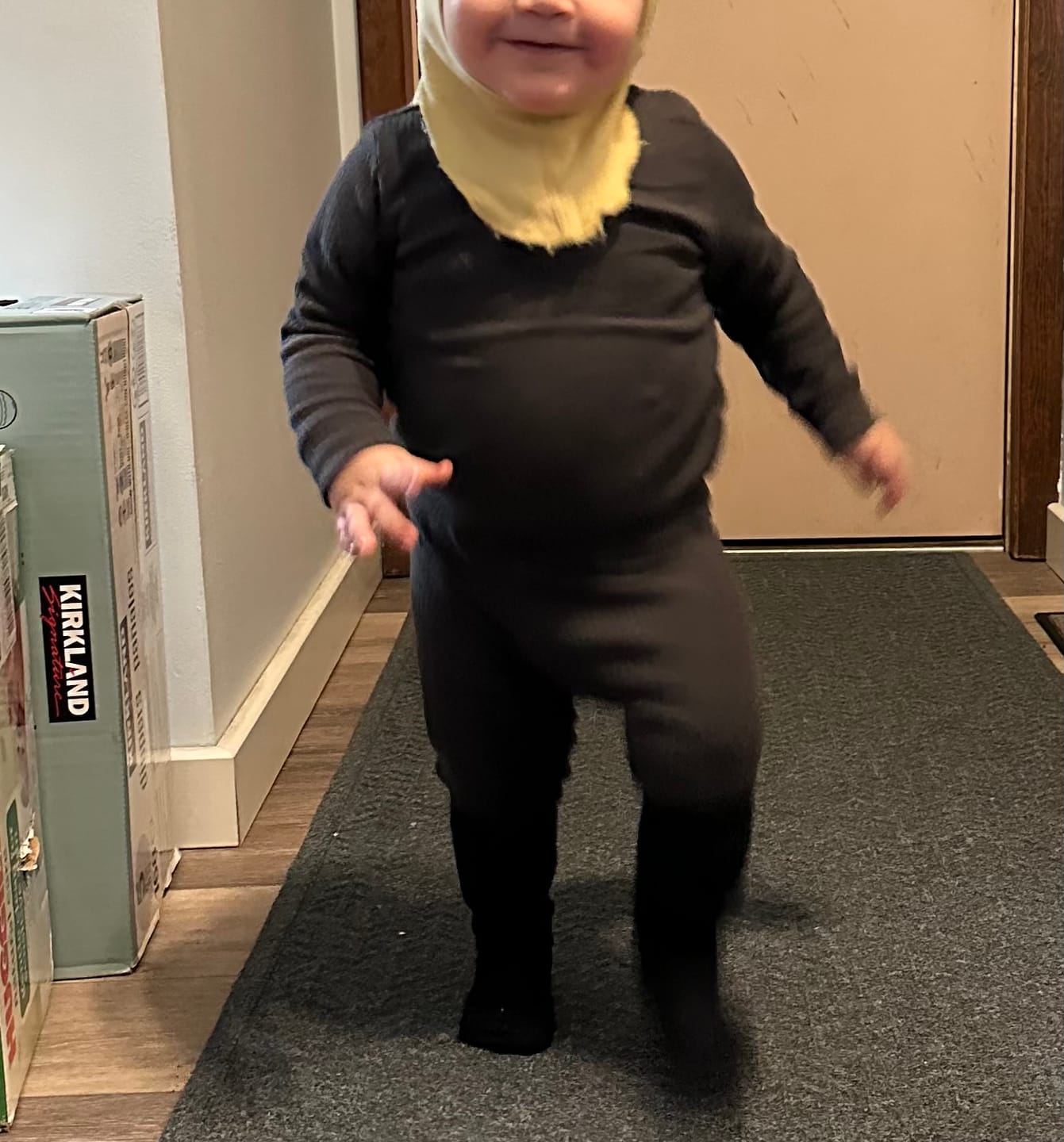 Customer photo review of Wool Socks, Baby and Toddler, Light & Dark Slate