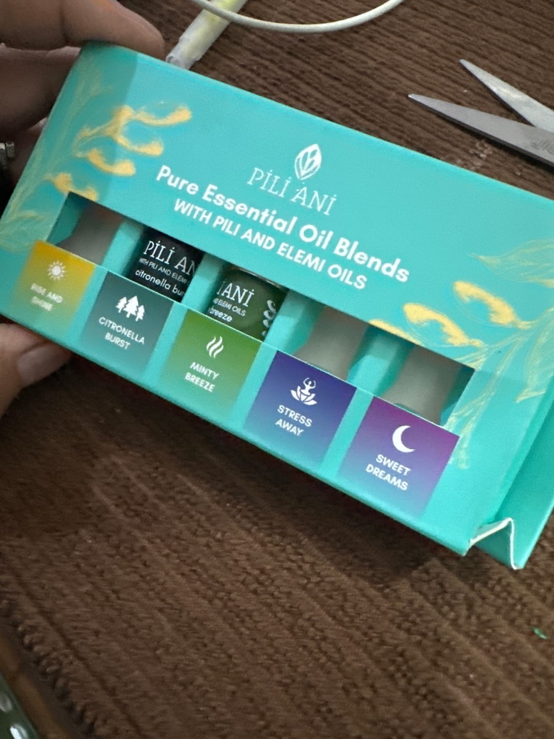 Customer photo review of Essential Oil Travel Kit 1.5ml