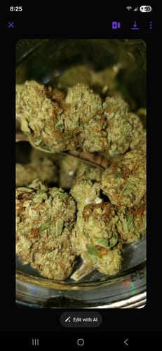 Customer photo review of Raspberry Kush - 28 Grams - Indica
