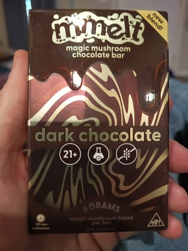 Customer photo review of Mushroom Chocolates