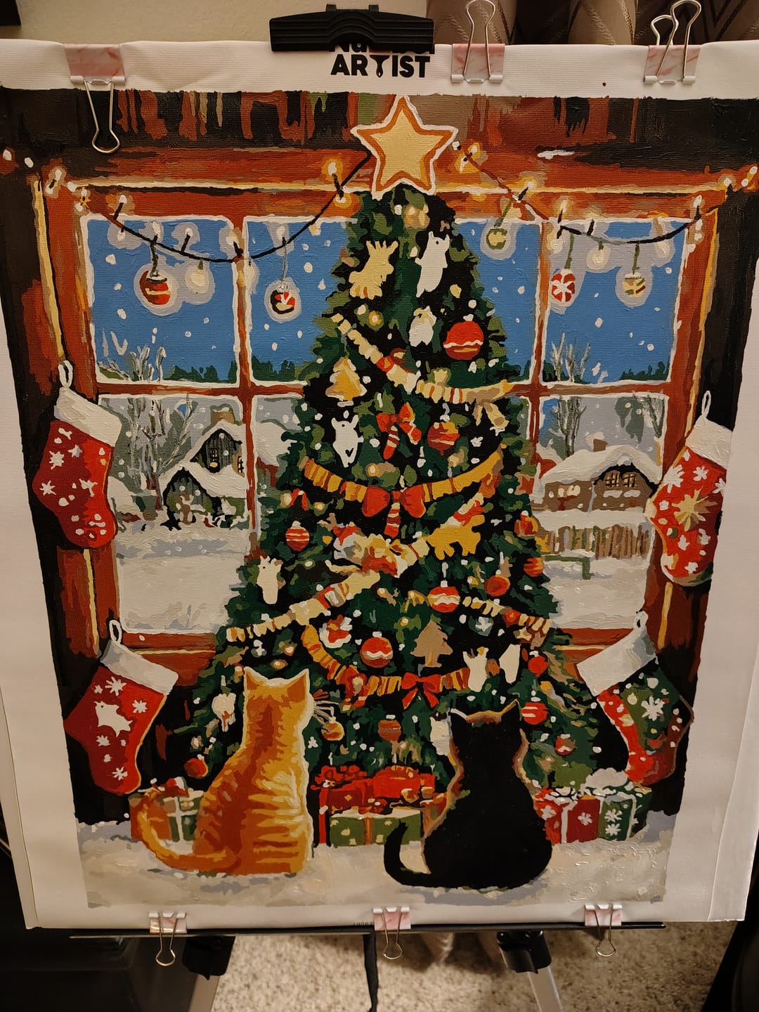 Customer photo review of Kitty Christmas