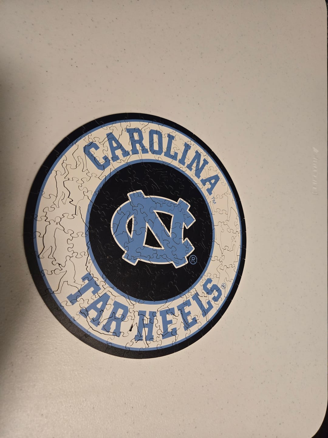 Customer photo review of University of North Carolina - Wooden Puzzle