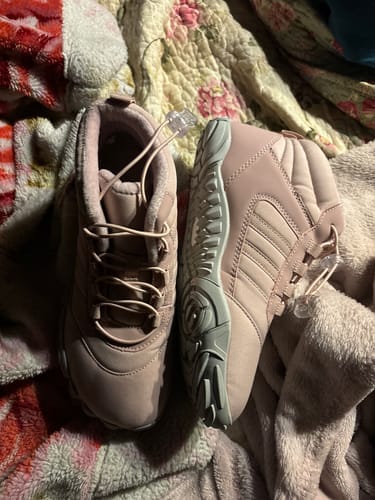 Customer photo review of Kasdava Pro -  Non-slip & Water-resistant Winter Barefoot Shoe (Men)
