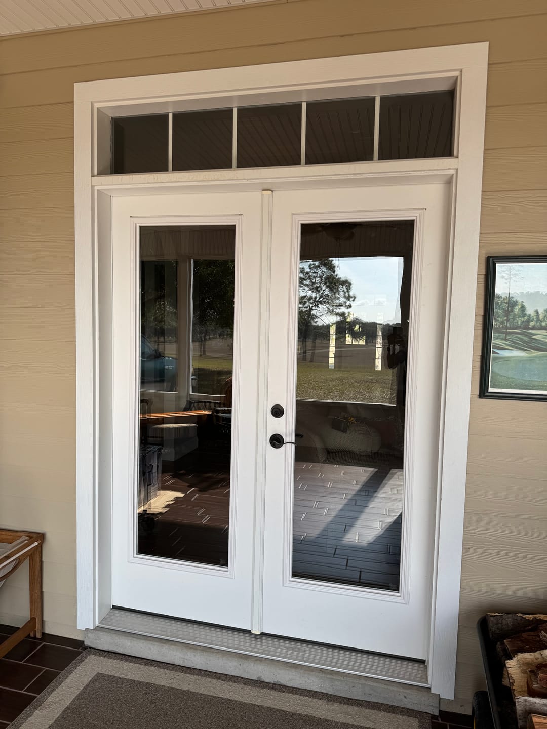 Customer photo review of Clear 1 Lite Glass and Frame Kit (Full Lite)