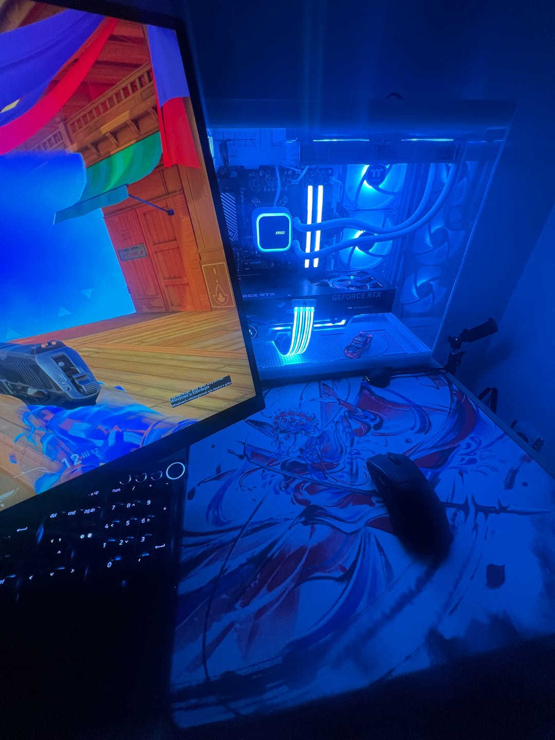 Customer photo review of ESPTiger Pioneer Series Wu Xiang V2 Poron Mousepad