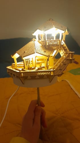 Customer photo review of Island Cabana + Grow Light