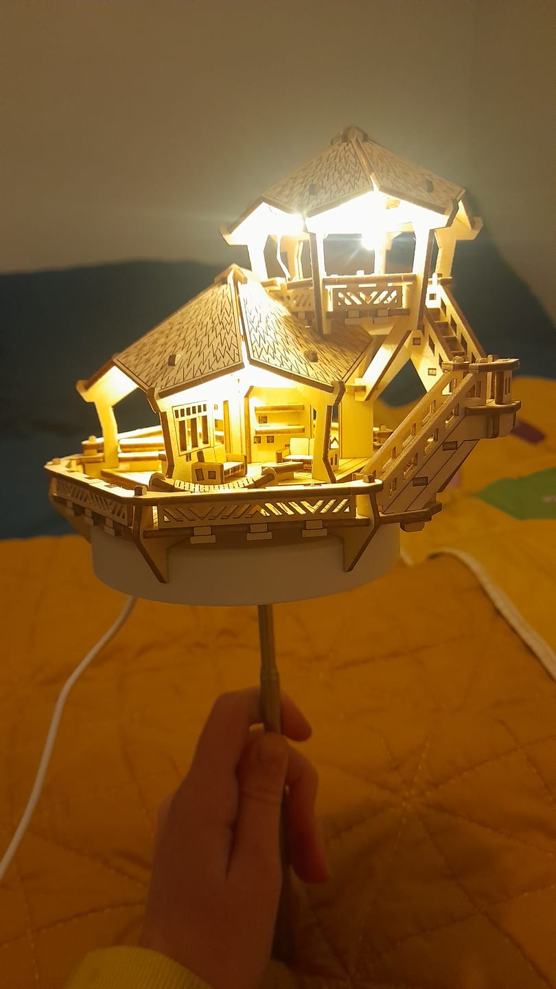 Customer photo review of Island Cabana + Grow Light