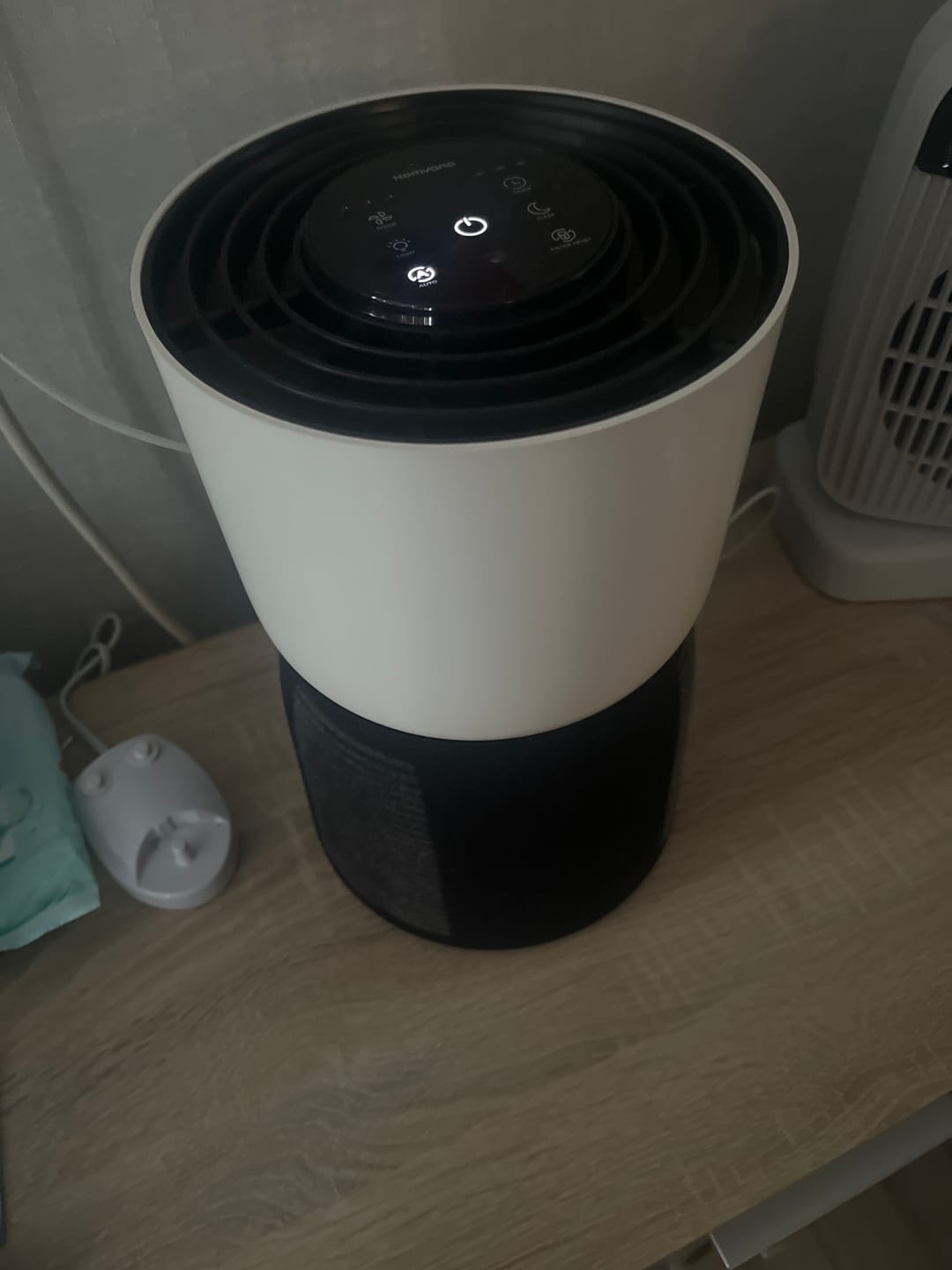 Customer photo review of Luchtreiniger voor mensen met allergieën / H13 HEPA-filter tegen stof, schimmel, pollen, stof en geurtjes / Luchtzuiveraar / Met luchtkwaliteitsindicatielamp