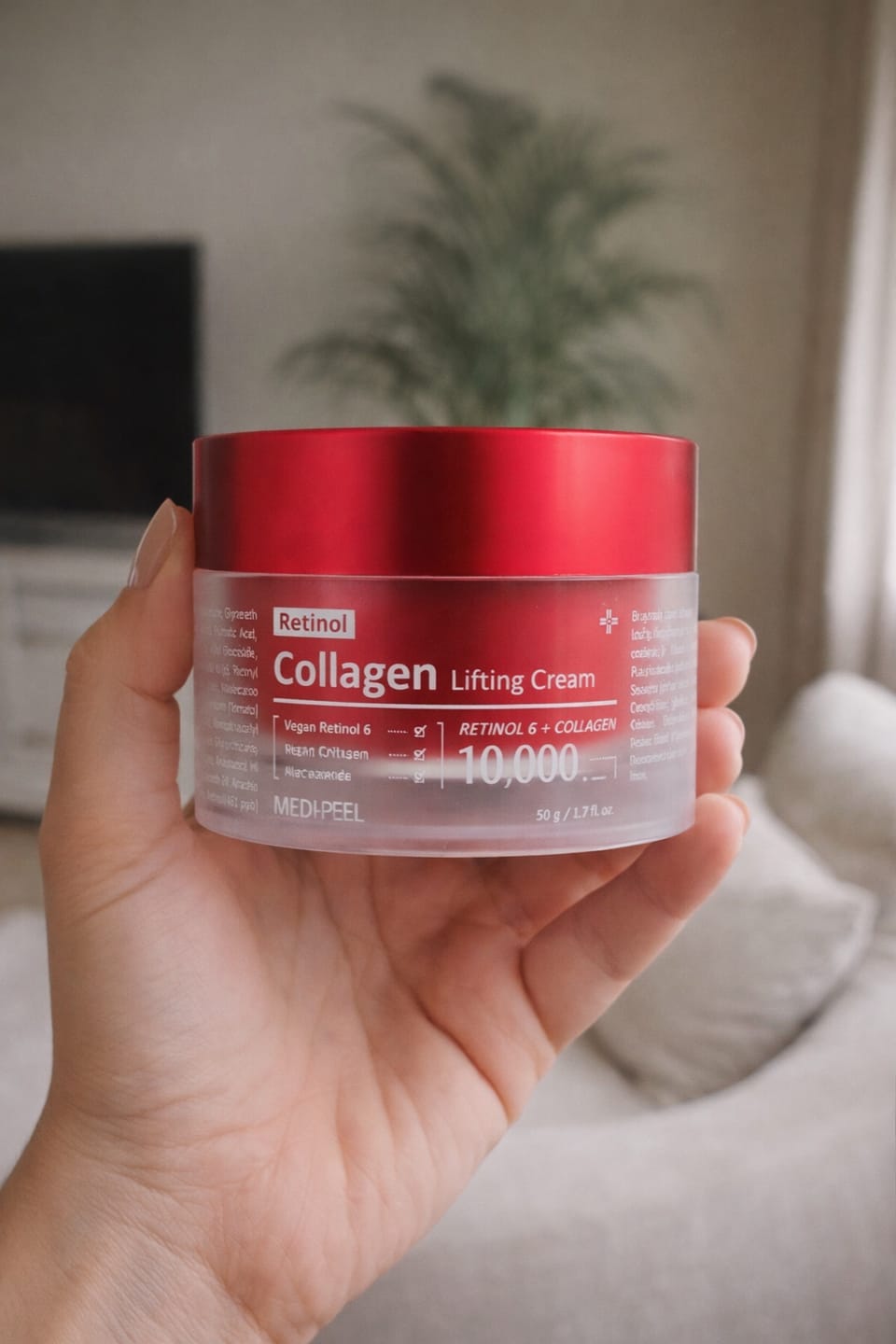 Customer photo review of Dubultais liftinga krēms ar retinolu un kolagēnu Medi-Peel Retinol Collagen Lifting Cream