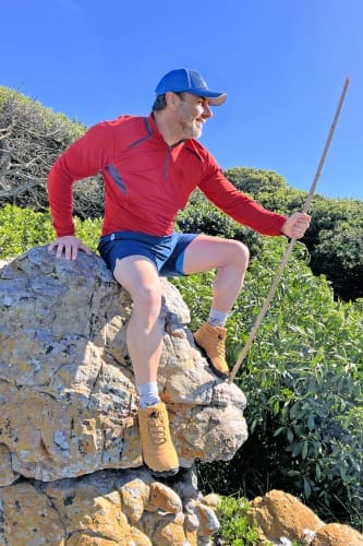 Customer photo review of Kasdava Pro -  Non-slip & Water-resistant Winter Barefoot Shoe (Men)