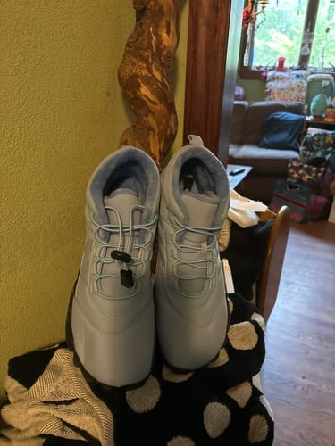 Customer photo review of Kasdava Pro -  Non-slip & Water-resistant Winter Barefoot Shoe (Men)