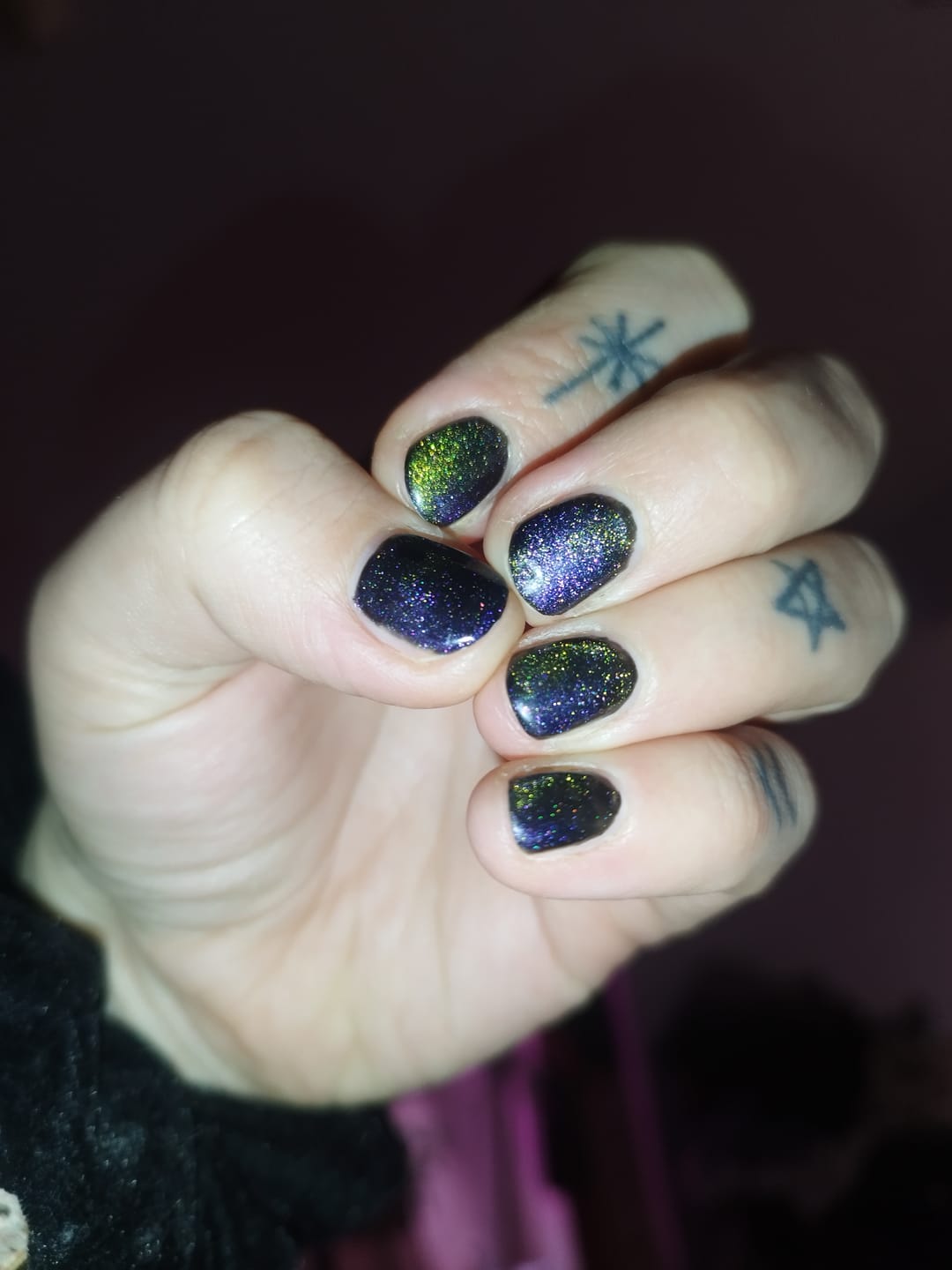 Customer photo review of Galactic Cat Eye geelilakka 201