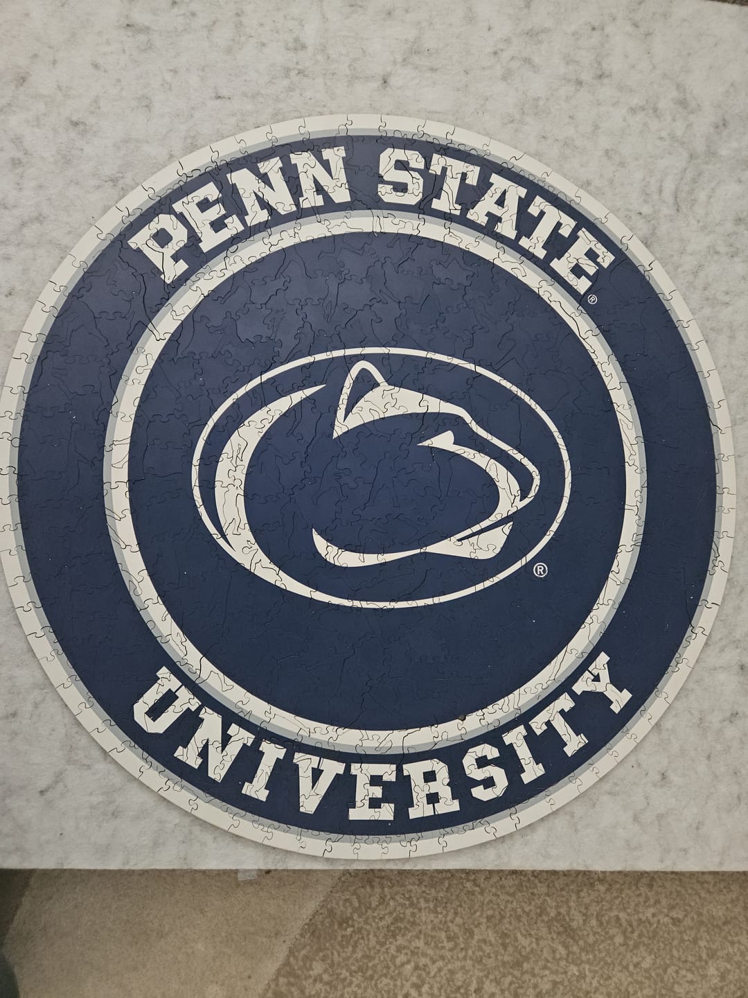 Customer photo review of Penn State University - Wooden Puzzle
