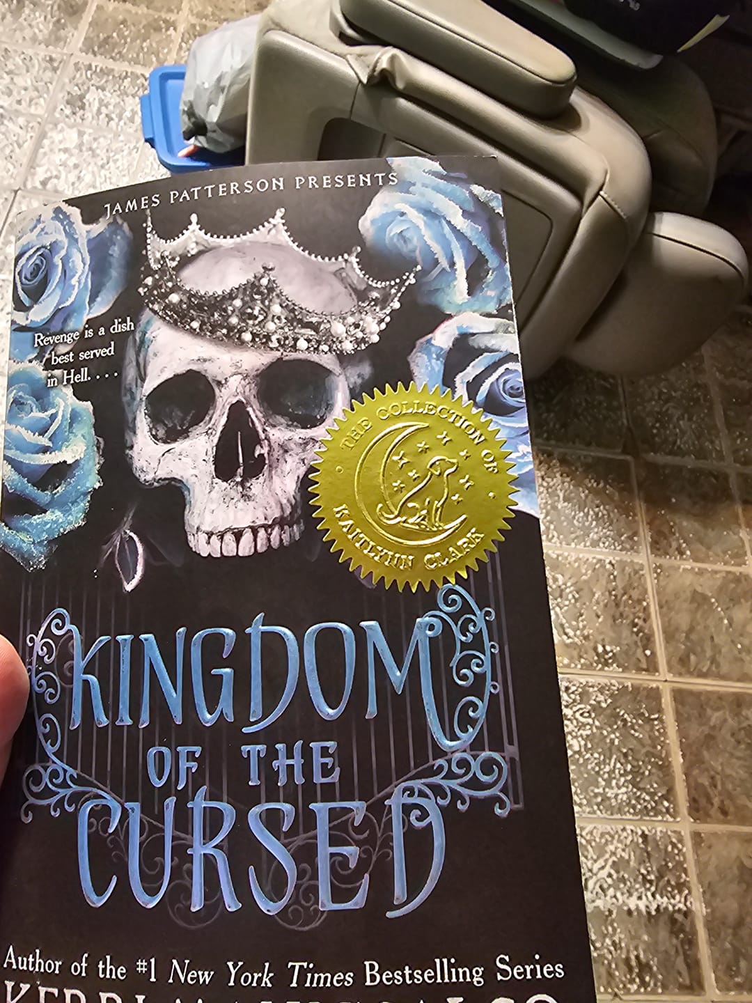 Customer photo review of Custom Book Embosser
