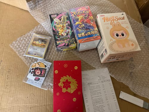 Customer photo review of Labubu Have A Seat Blind Box