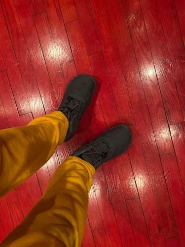 Customer photo review of Kasdava Pro -  Non-slip & Water-resistant Winter Barefoot Shoe (Men)