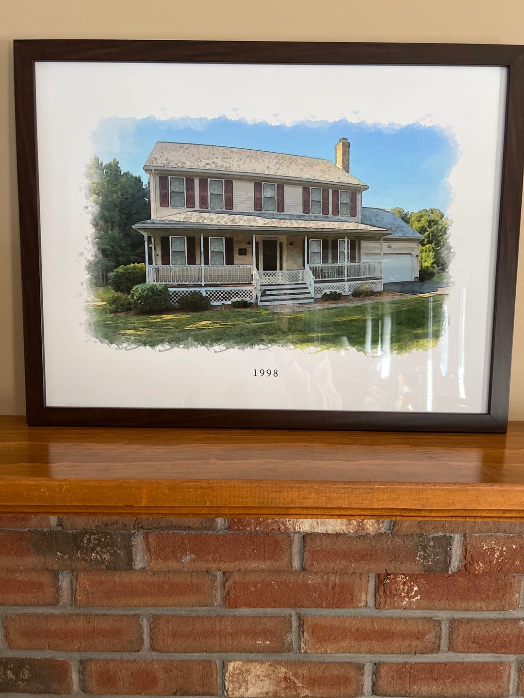 Customer photo review of Custom House Portrait