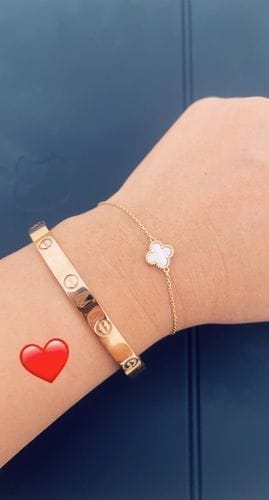 Customer photo review of LOVE BRACELET 6.1MM
