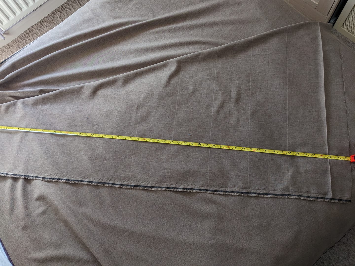 Customer photo review of Plain Water Resistant Polyester Fabric