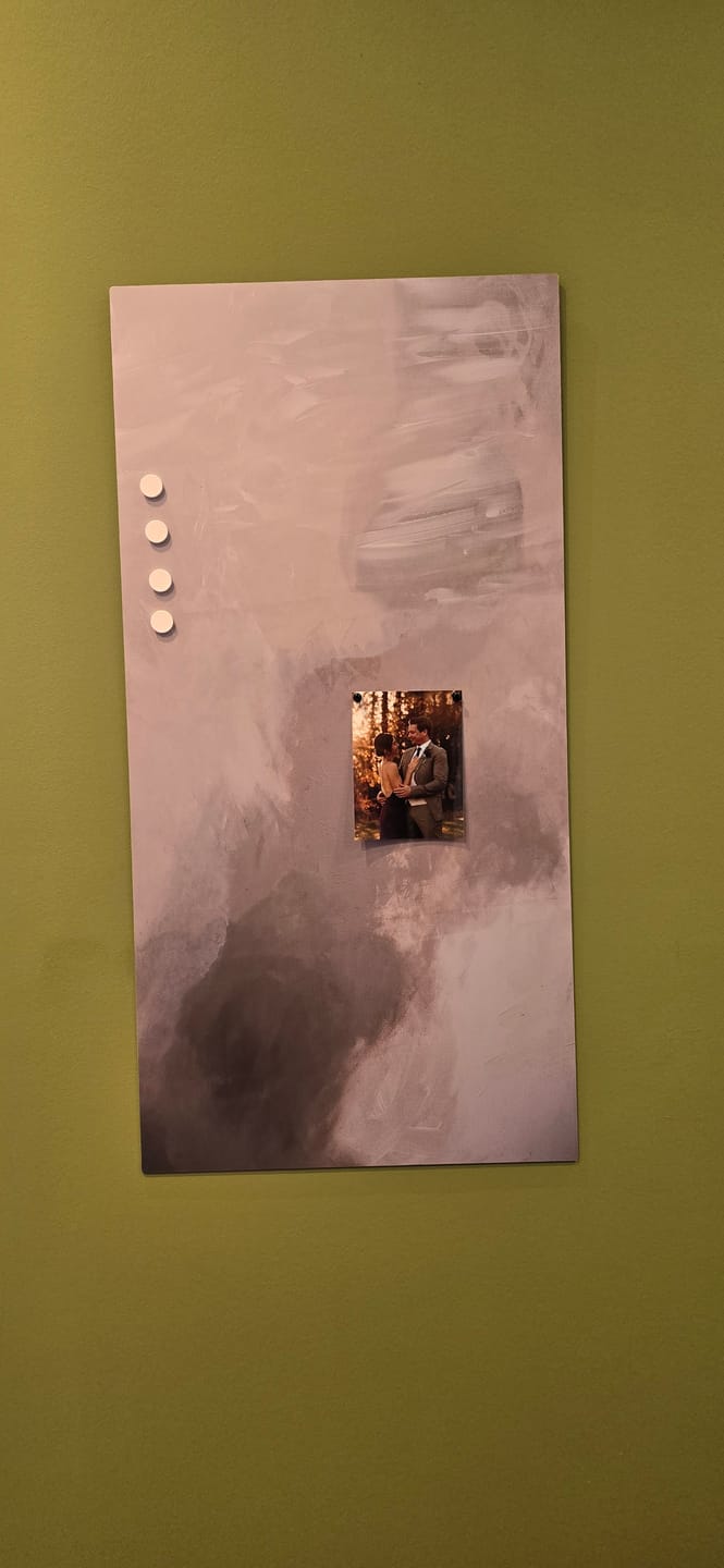 Customer photo review of Magnettafel Steffi-ART