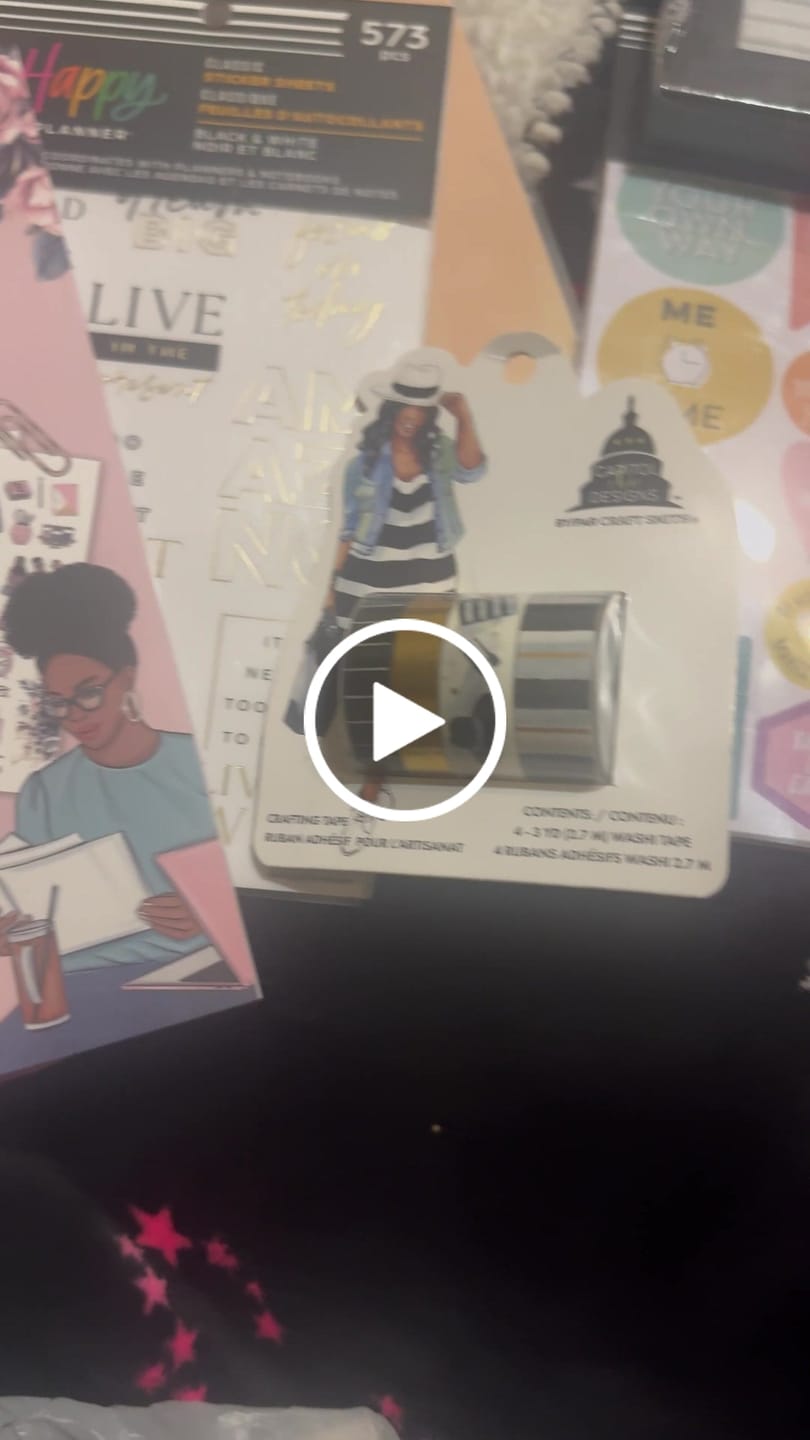 Customer video review of Goal For It Sticker Book