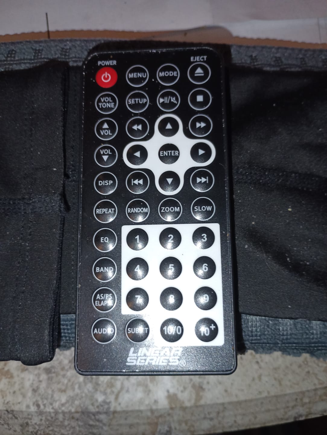Customer photo review of Linear Series RC5080 | Remote for RV5070/RV5080/RV5090 Wall Mount Radios