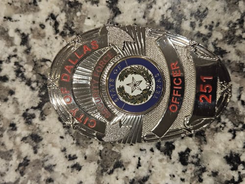 Customer photo review of Customizable Badge BA03