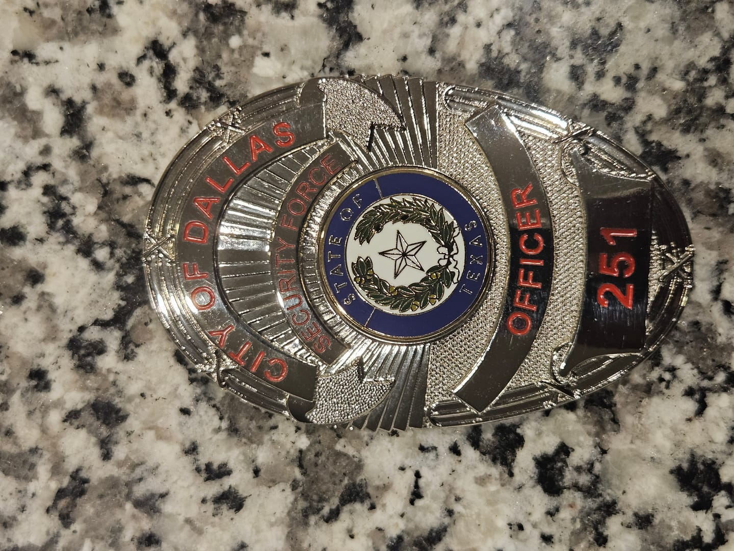 Customer photo review of Customizable Badge BA03