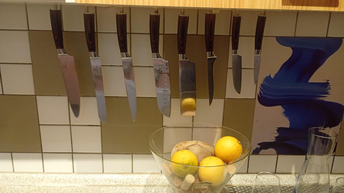 Customer photo review of Asiatisches Messerset Premium 8-teilig
