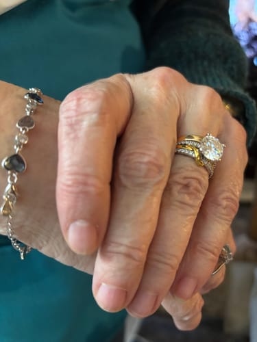 Customer photo review of Ocean Heart Sterling Silver Bracelet