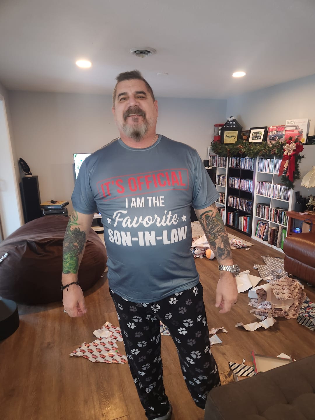 Customer photo review of I Am The Favorite Son-In-Law - Best Gift For Son-In-Law Classic T-Shirt