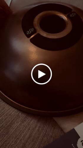 Customer video review of RHYTHM REST | Handpan Non-Slip Grips