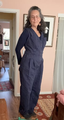 Customer photo review of Yard Suit - Short - Blue