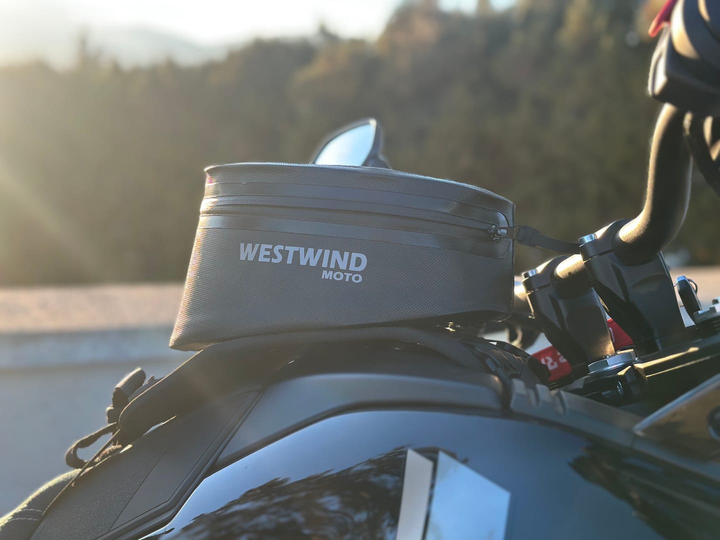 Customer photo review of Hussar Tank Bag