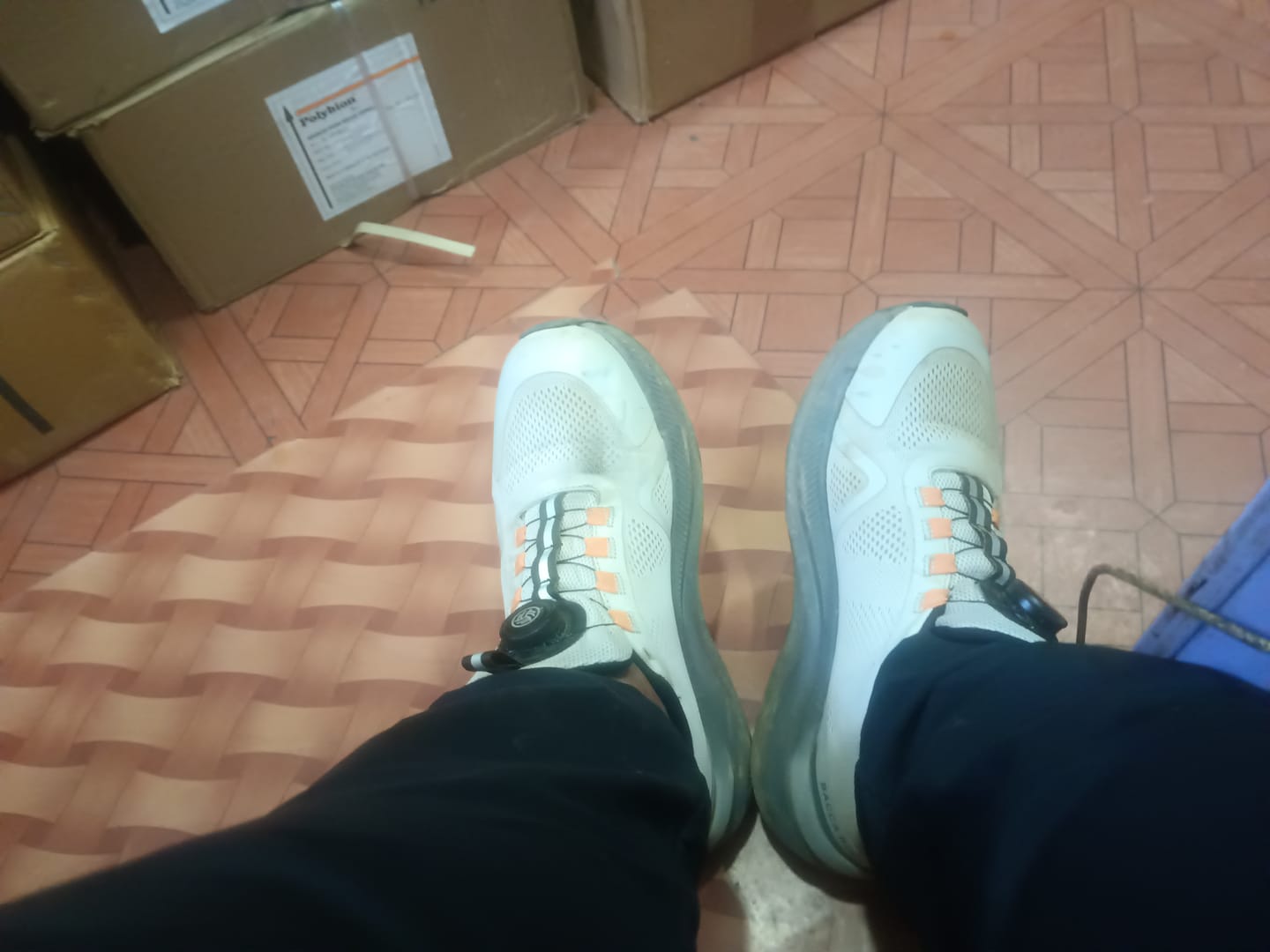 Customer photo review of Bacca Bucci ION Glide – Sports Shoes with Rotary Lacing