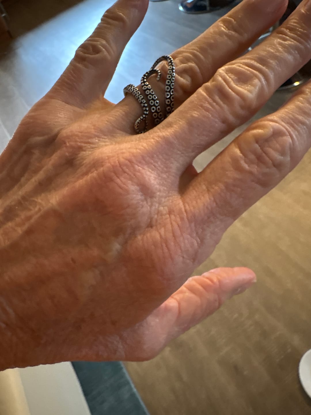 Customer photo review of Chelsea Octopus Ring (Bundle)