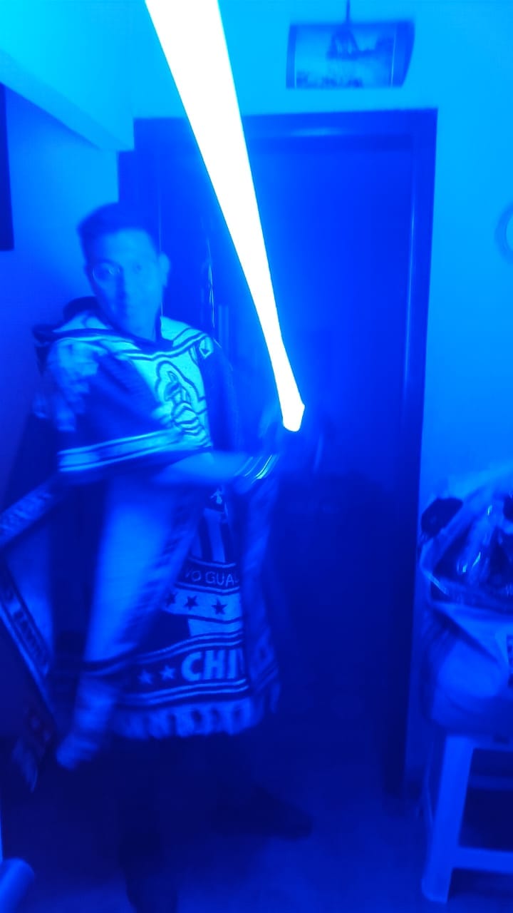 Customer photo review of Vader Light Version Saber