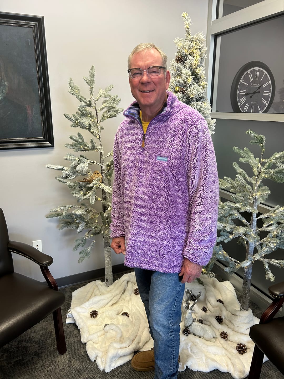Customer photo review of Reversible Sherpa 1/4 Zip