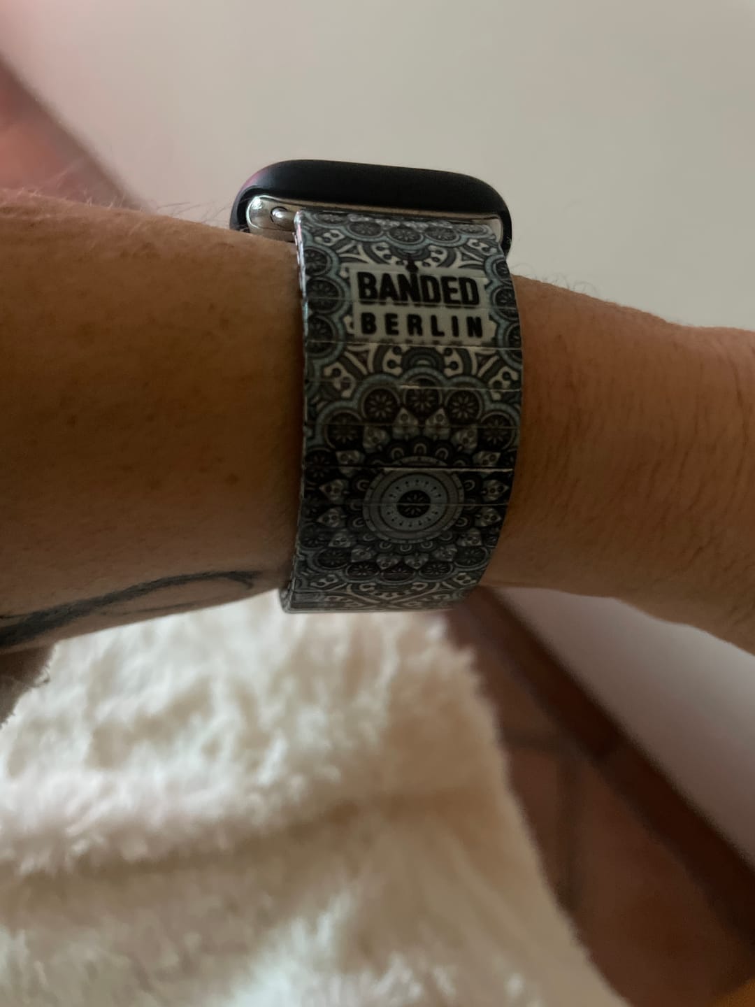 Customer photo review of Toast of the Town Banded™ Smart Watch
