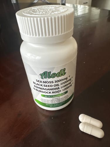 Customer photo review of Super Sea Moss Capsule Blend