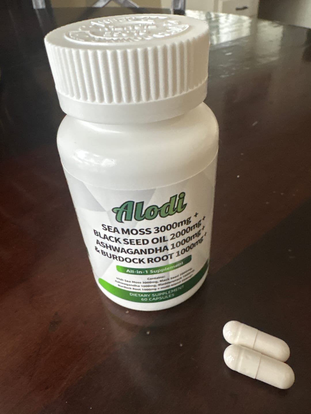 Customer photo review of Super Sea Moss Capsule Blend