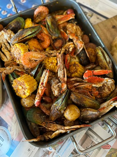 Customer photo review of Seafood Boil-up Bundle
