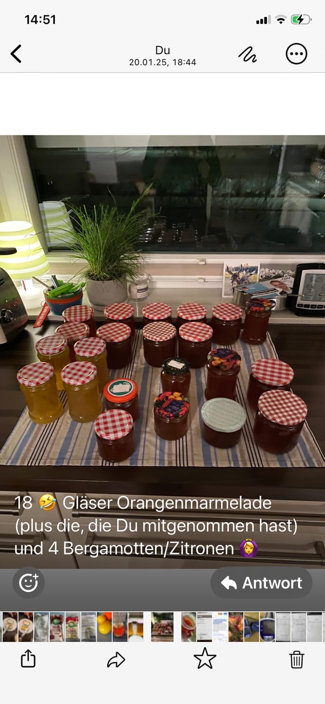 Customer photo review of Bergamotten Bio von Familie Bilardi Kalabrien