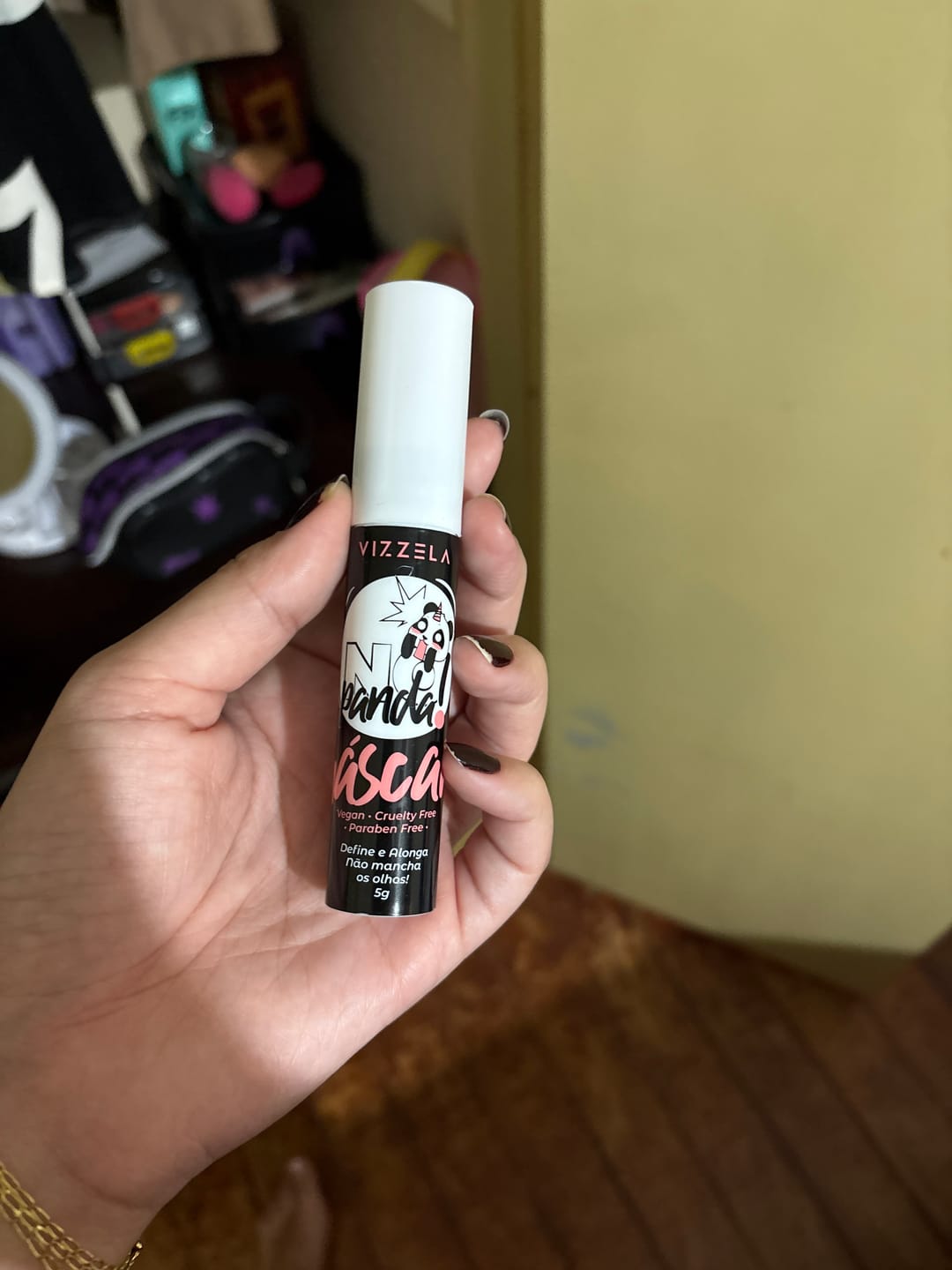 Customer photo review of Máscara Para Cílios No Panda Vizzela - Preta