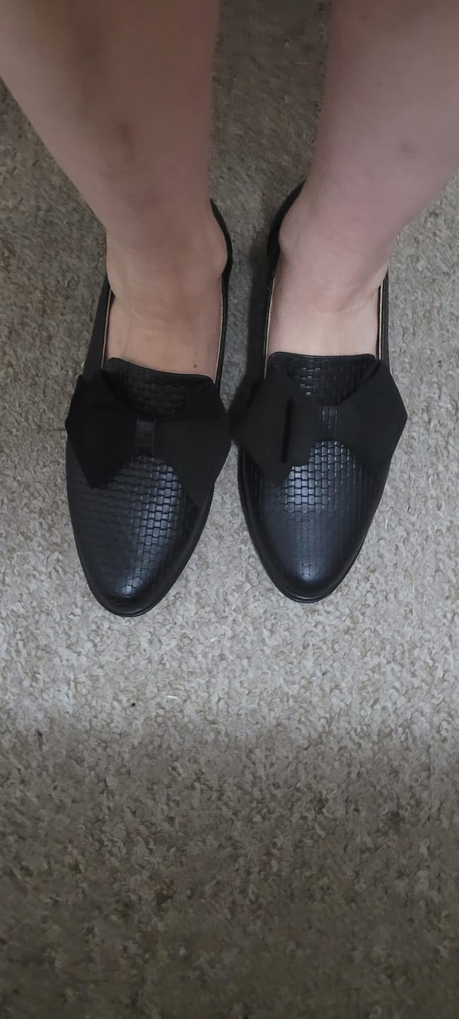 Customer photo review of Mocasín Rosita Amatista