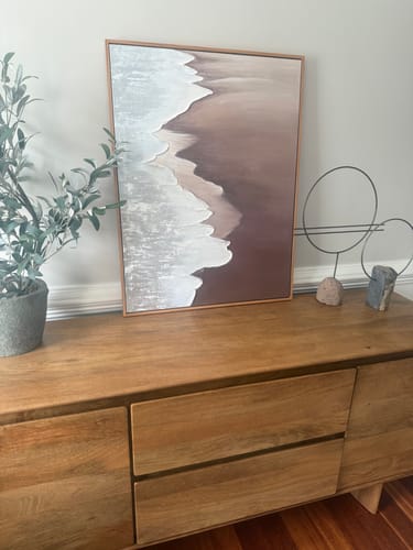 Customer review photo for Wabi-Sabi Wall Art #TX129