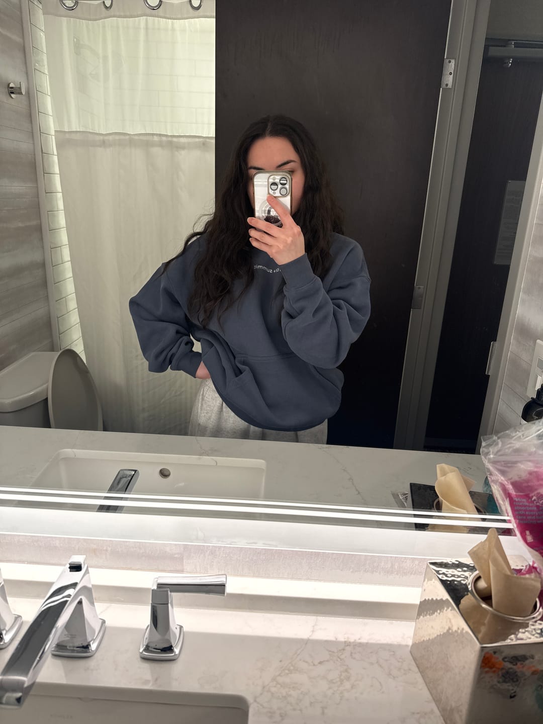 Customer photo review of Source + Summit Hoodie